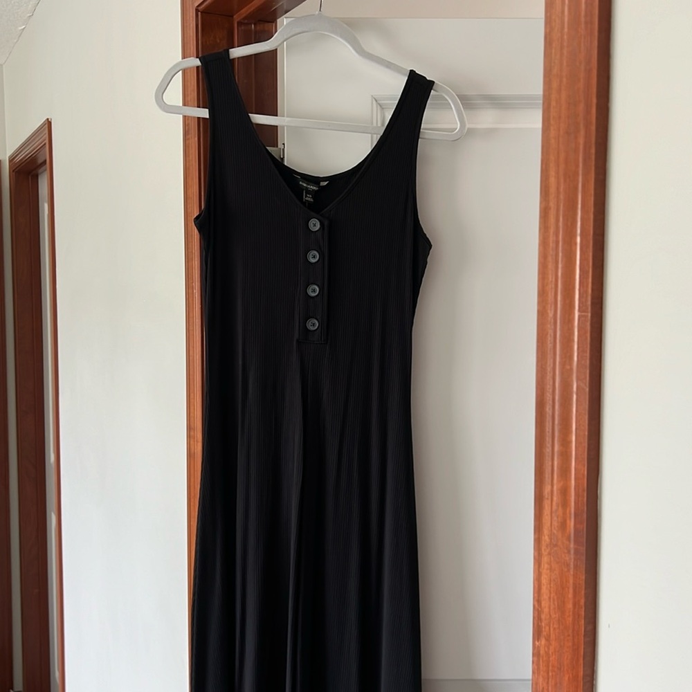 Banana Republic- NEW Women’s Black Ribbed Dress